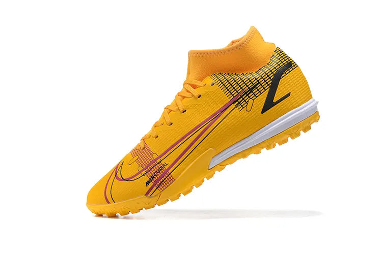 Nike Yellow Mercurial Turf Shoes - Hình 3