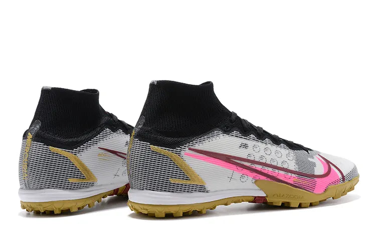 Nike Mercurial White Pink Turf