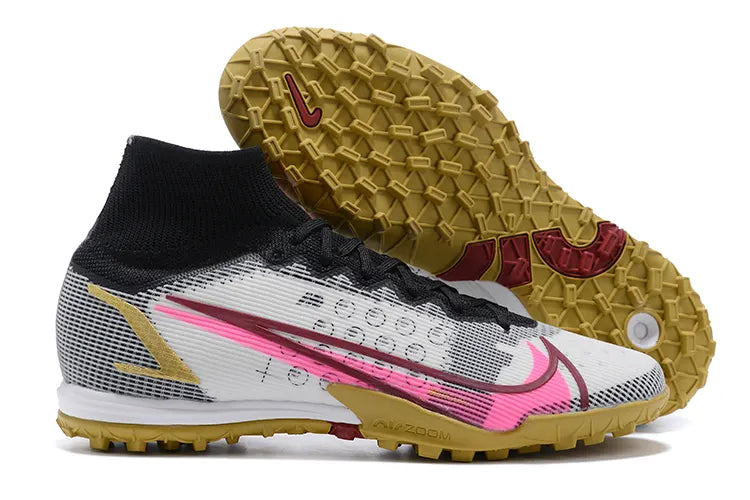 Nike Mercurial White Pink Turf - Hình 3