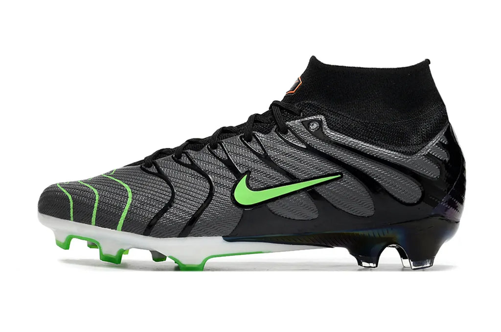 Nike Mercurial Black/Lime Cleats - Hình 6