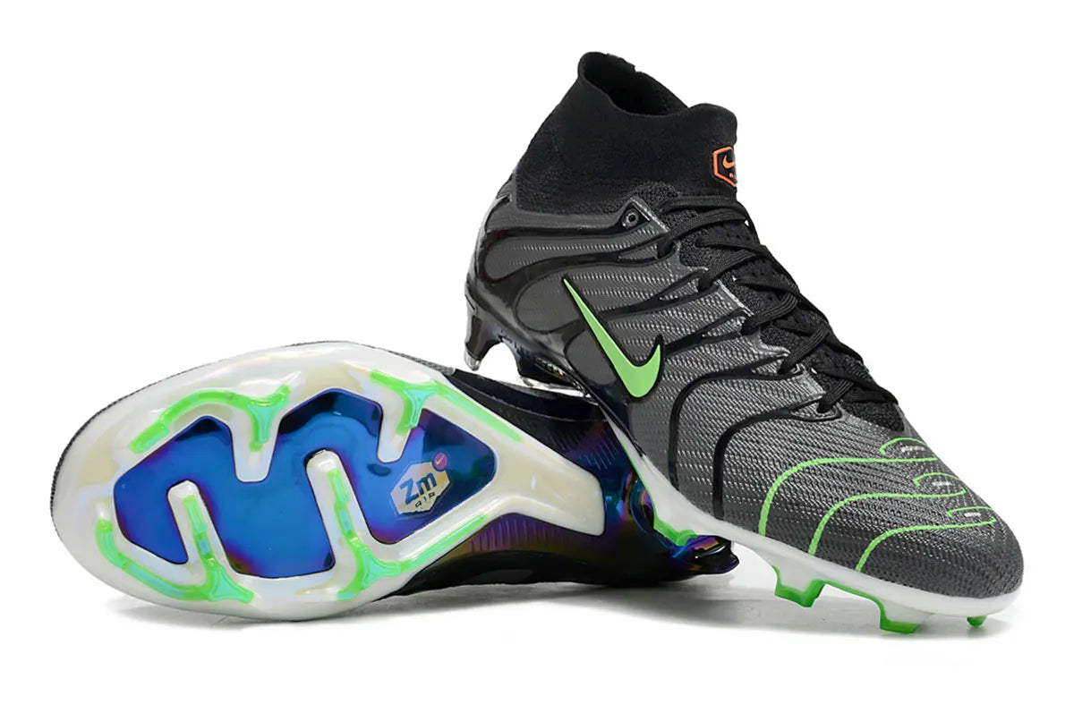 Nike Mercurial Black/Lime Cleats - Hình 3