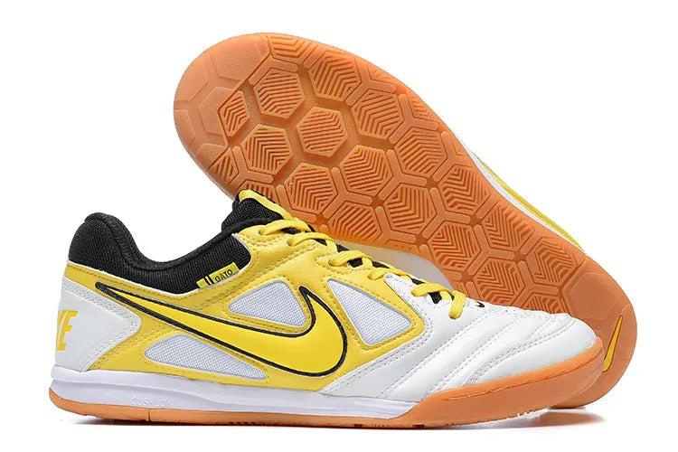 white Nike Lunar Gato II IC - Hình 3