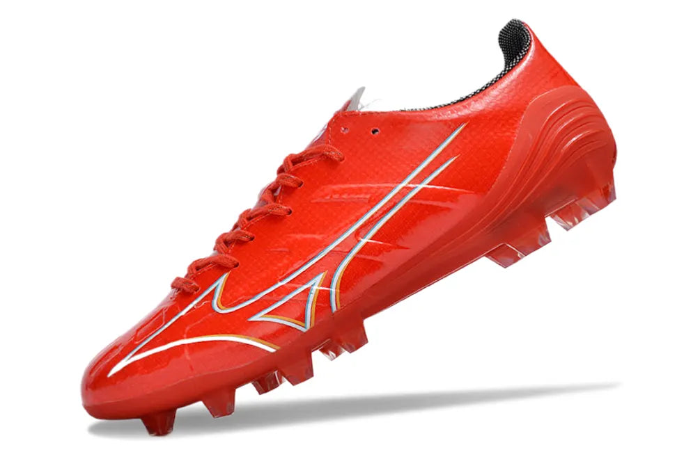 Mizuno Red Firm Ground Cleats - Hình 2