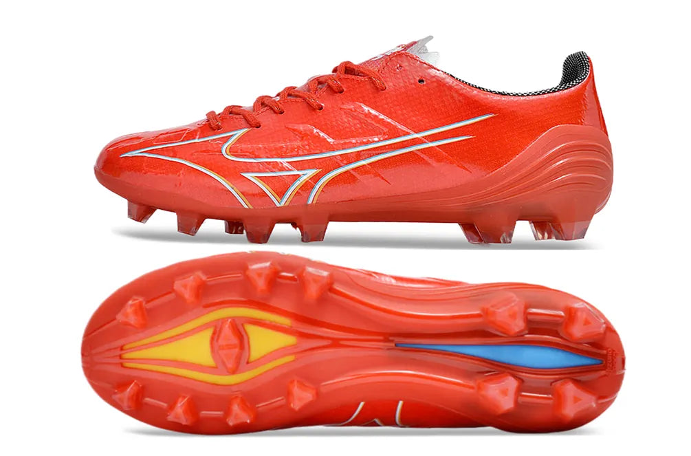 Mizuno Red Firm Ground Cleats - Hình 6