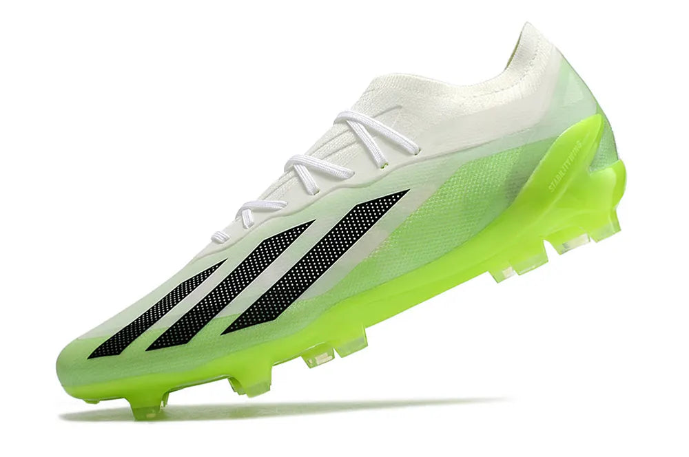 Adidas X Crazyfast.1 FG White/Lime - Hình 2