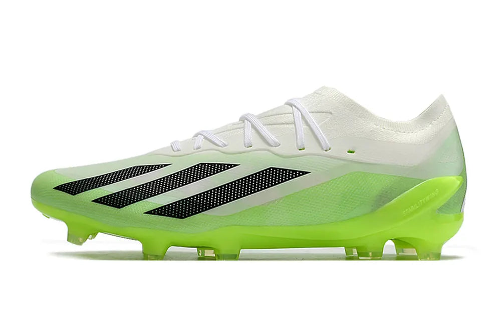 Adidas X Crazyfast.1 FG White/Lime - Hình 7