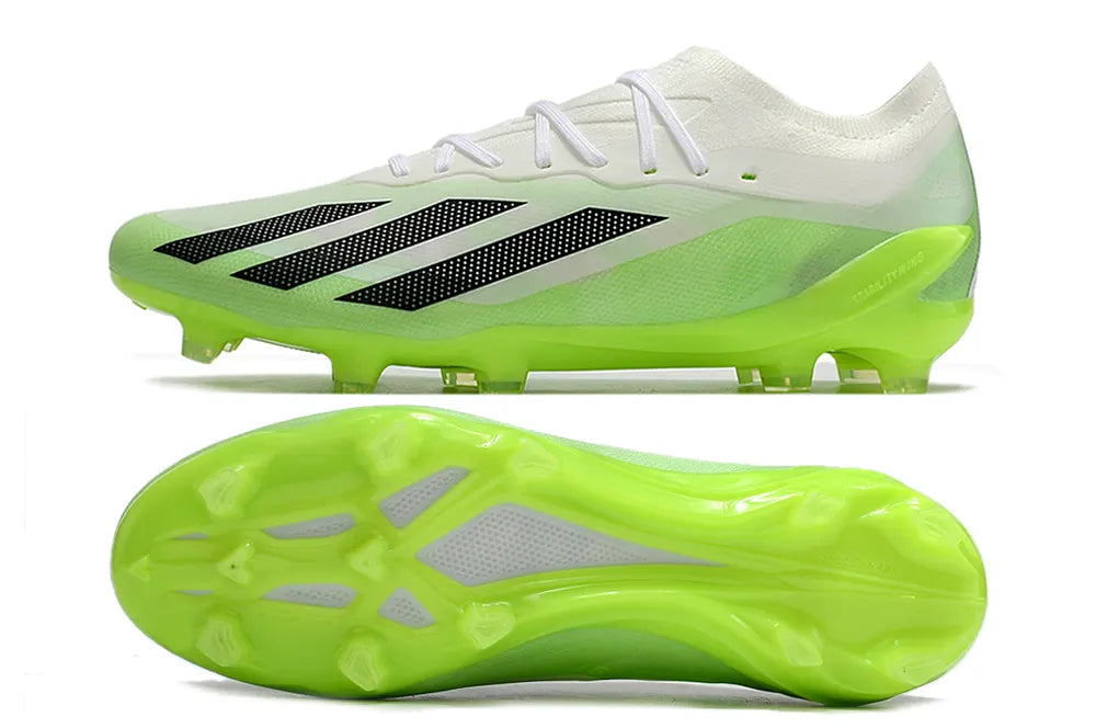 Adidas X Crazyfast.1 FG White/Lime - Hình 6