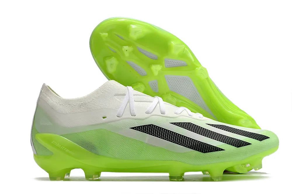 Adidas X Crazyfast.1 FG White/Lime - Hình 5