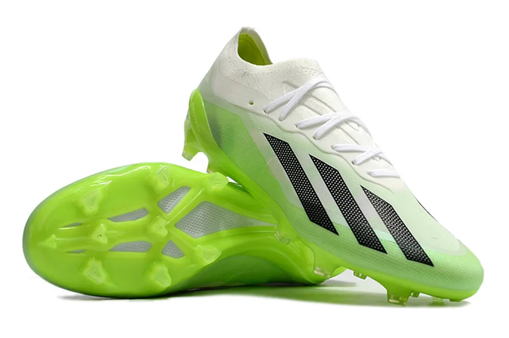 Adidas X Crazyfast.1 FG White/Lime - Hình 3