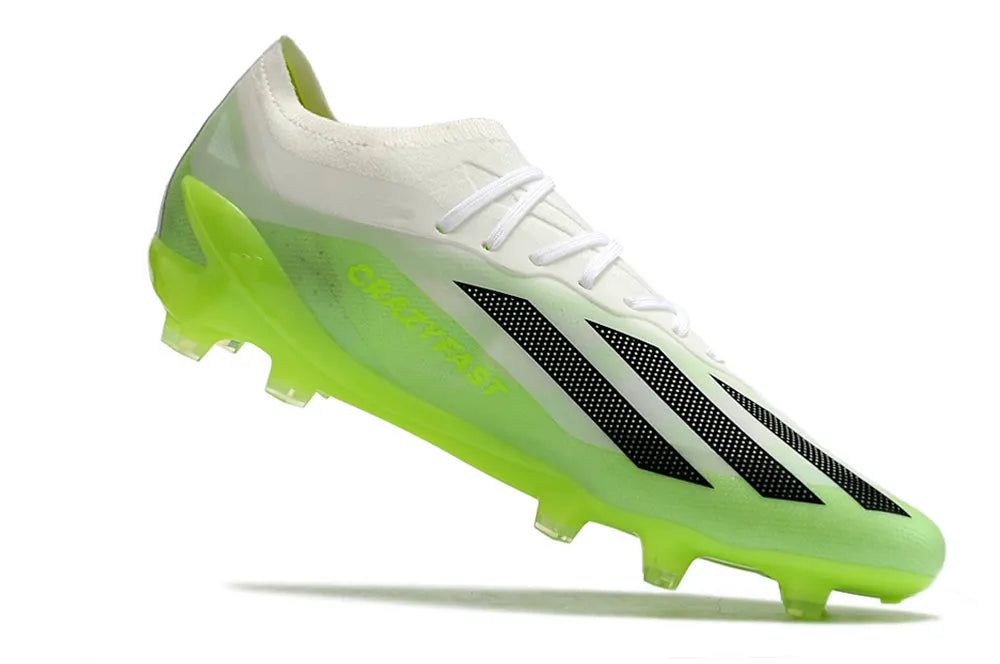 Adidas X Crazyfast.1 FG White/Lime