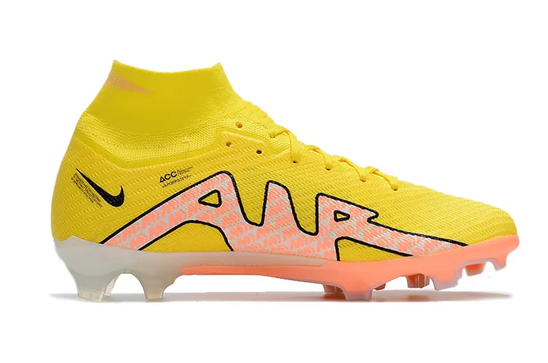 Nike Mercurial Yellow Cleats - Hình 5