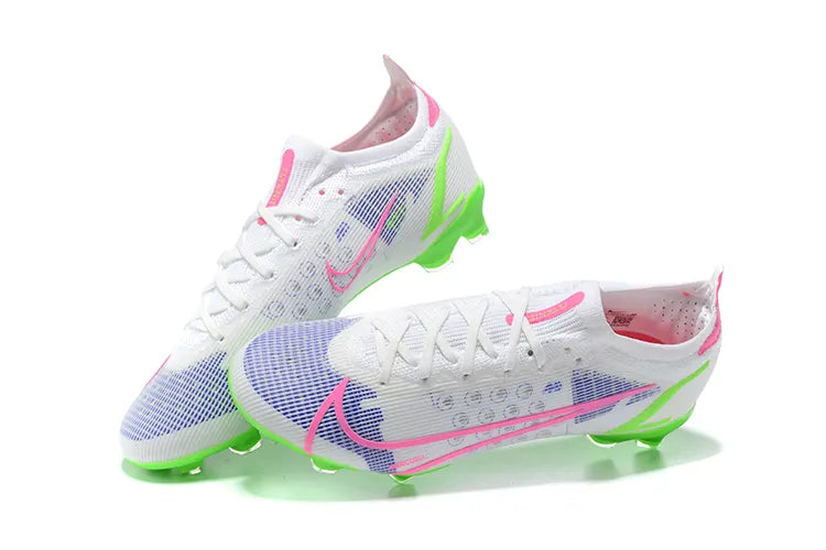 Nike White Pink Soccer Cleats - Hình 4