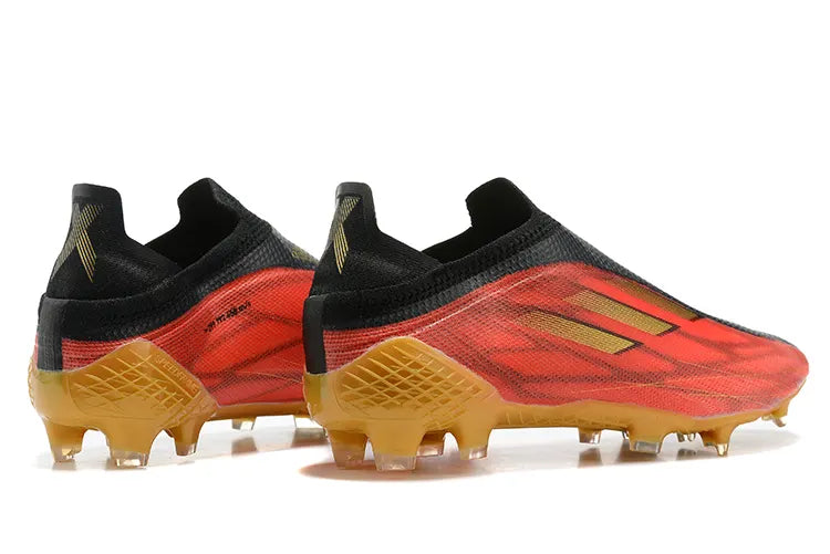 Adidas Gray/Red Soccer Cleats - Hình 4