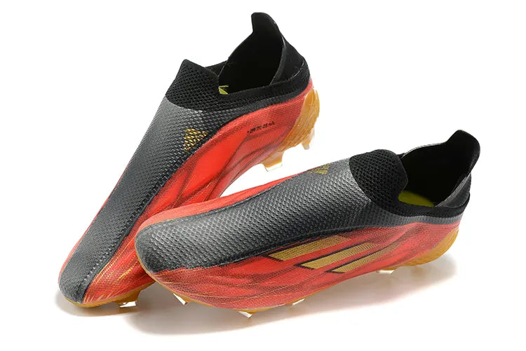 Adidas Gray/Red Soccer Cleats