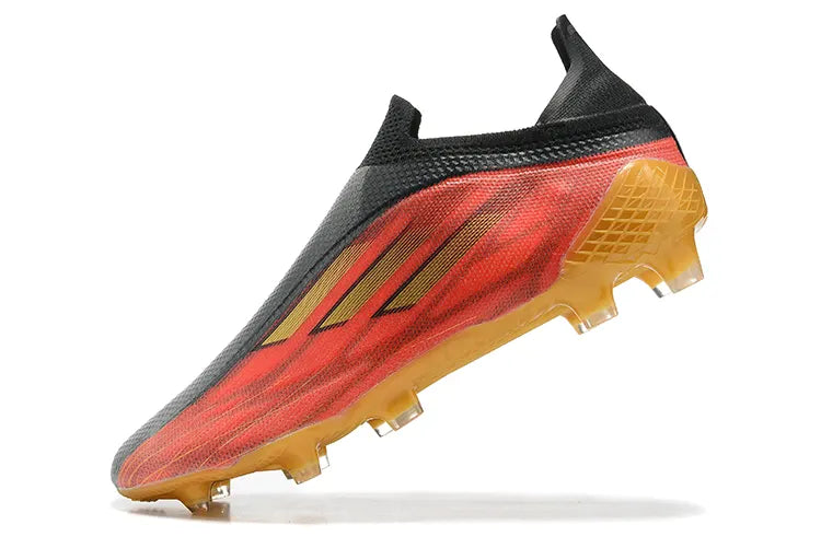 Adidas Gray/Red Soccer Cleats - Hình 3