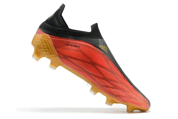 Adidas Gray/Red Soccer Cleats - Hình 2