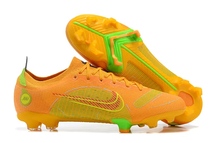 Nike Orange Soccer Cleats - Hình 4