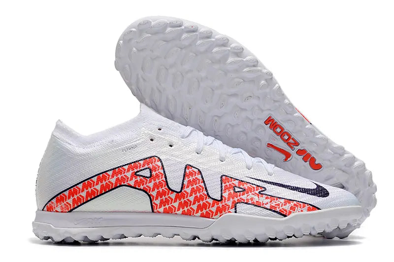 Nike White Red Turf Shoes - Hình 5