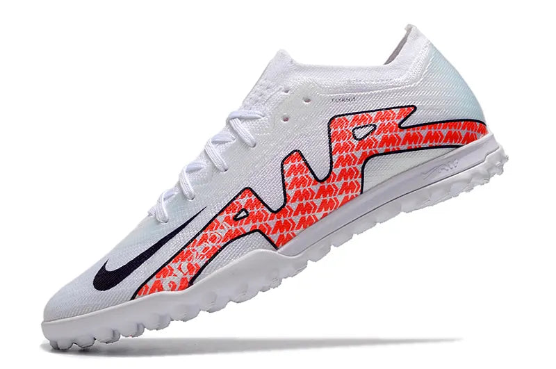 Nike White Red Turf Shoes - Hình 2