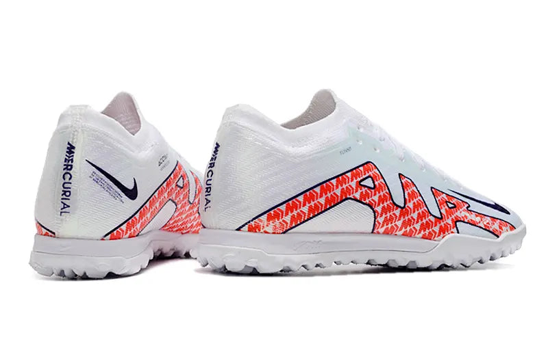 Nike White Red Turf Shoes - Hình 4