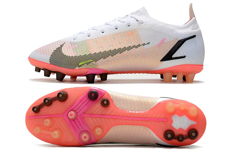 Nike White Pink Cleats - Hình 6