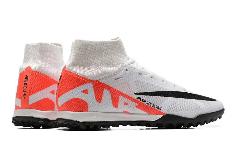 Nike Turf Shoes White Orange - Hình 4
