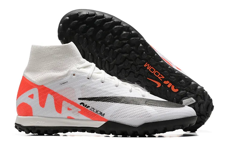 Nike Turf Shoes White Orange - Hình 5