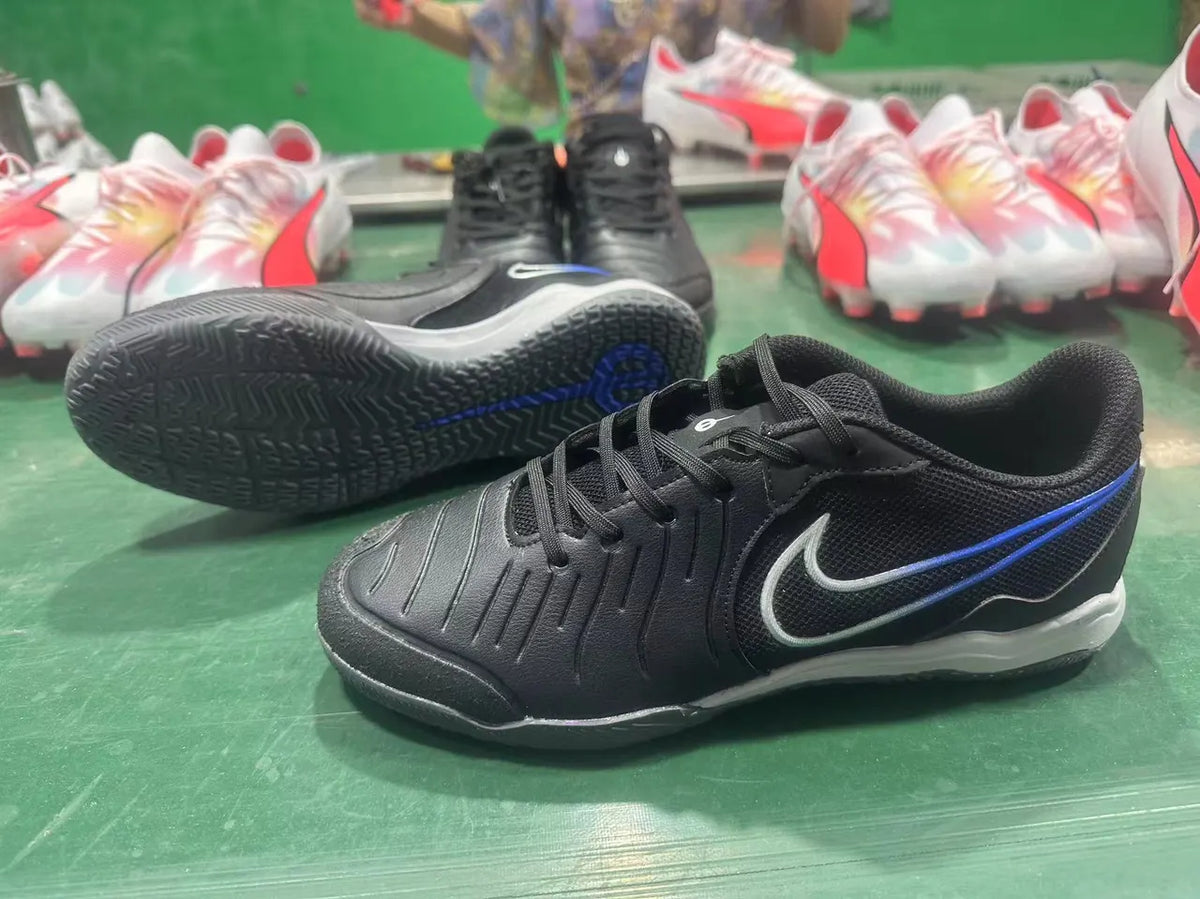 Nike Tiempo Black Indoor Soccer - Hình 8