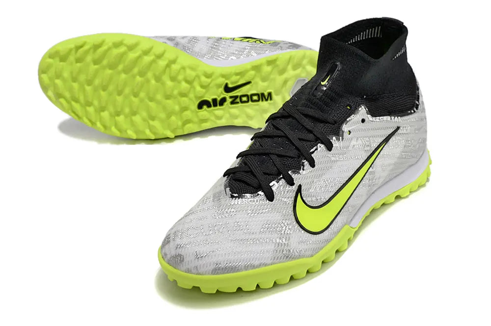 Nike Mercurial Silver/Volt Turf - Hình 2