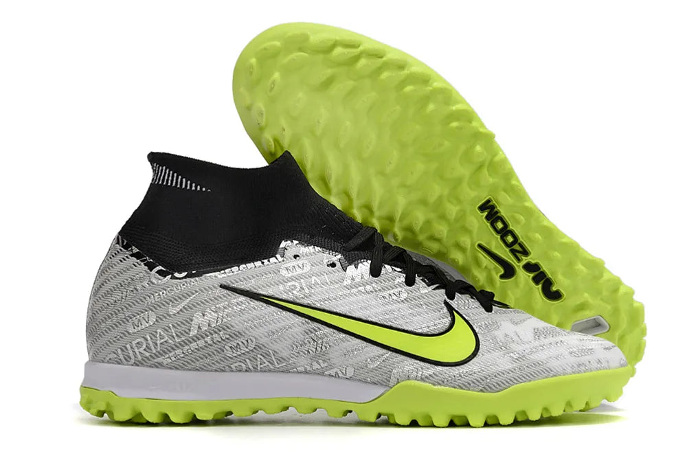 Nike Mercurial Silver/Volt Turf - Hình 4