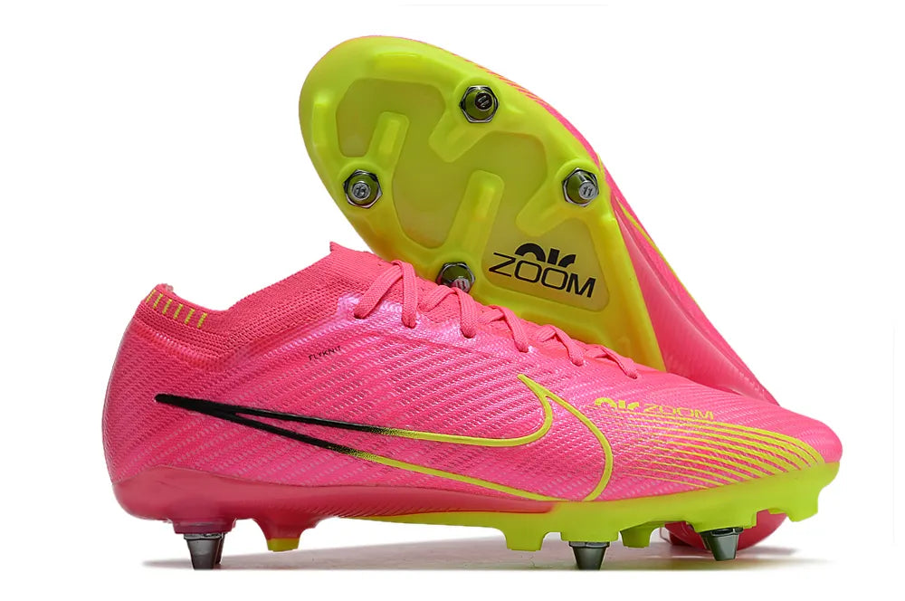 Nike Pink Volt Soccer Cleats - Hình 4
