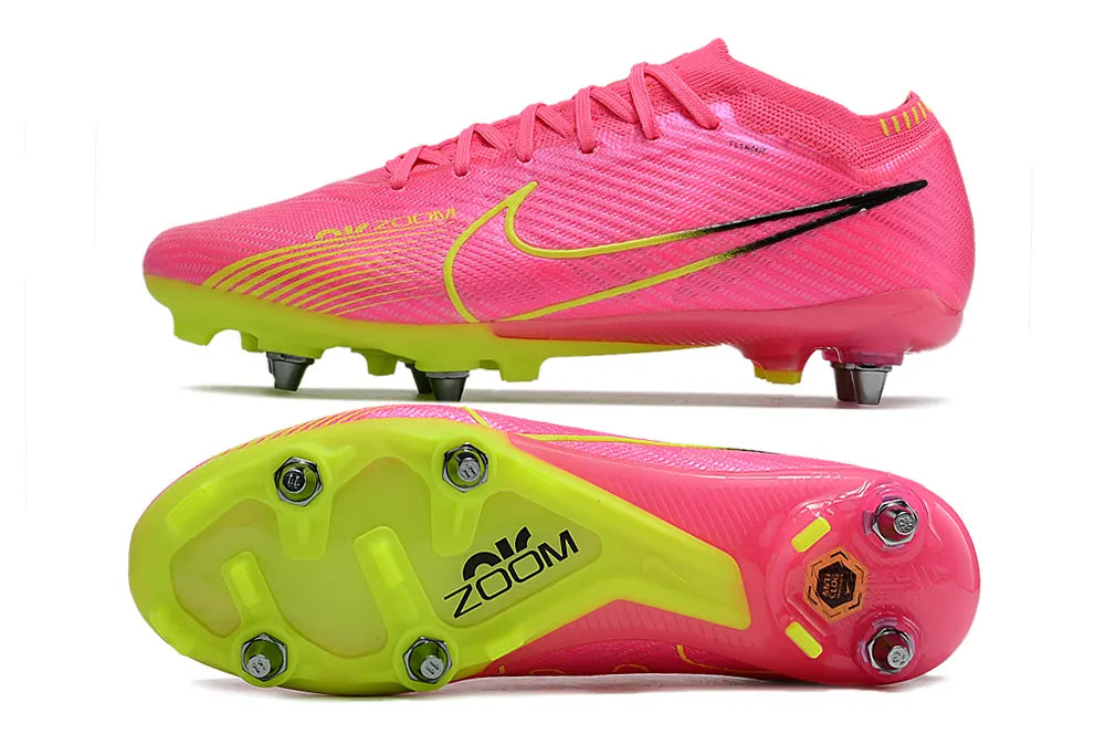 Nike Pink Volt Soccer Cleats - Hình 5
