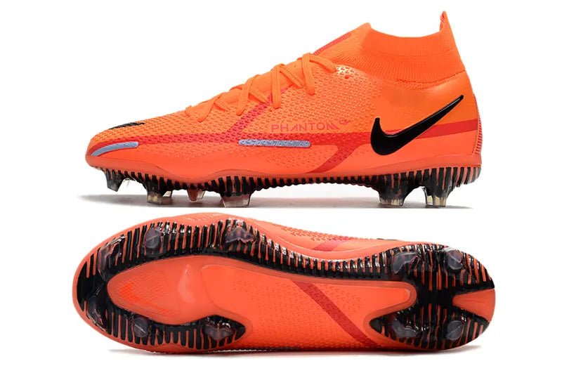 Nike Orange Soccer Cleats - Hình 5