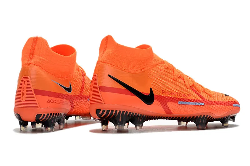 Nike Orange Soccer Cleats - Hình 3