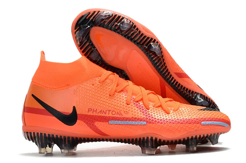 Nike Orange Soccer Cleats - Hình 4