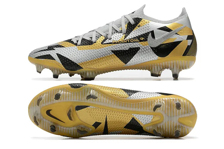 Nike Phantom GT2 Grey/Gold - Hình 9