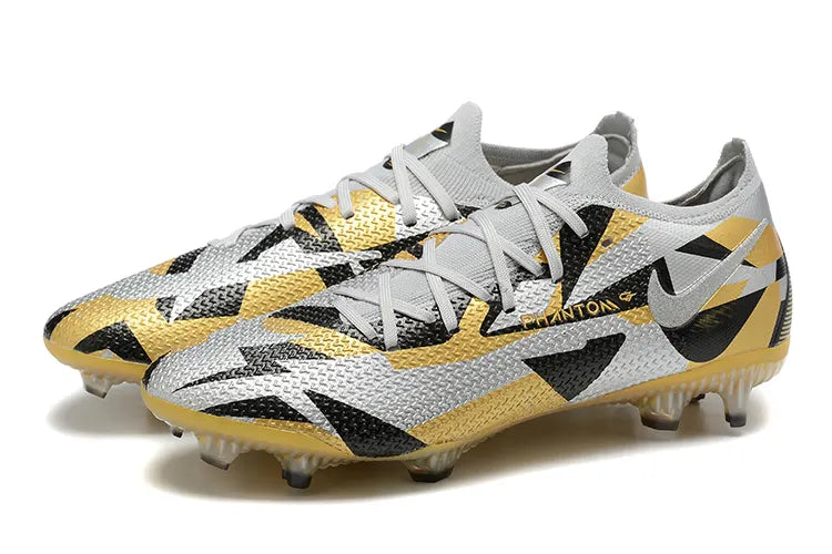 Nike Phantom GT2 Grey/Gold - Hình 7