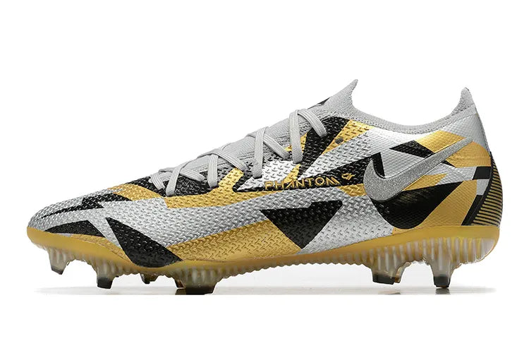 Nike Phantom GT2 Grey/Gold - Hình 10