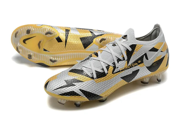 Nike Phantom GT2 Grey/Gold - Hình 6