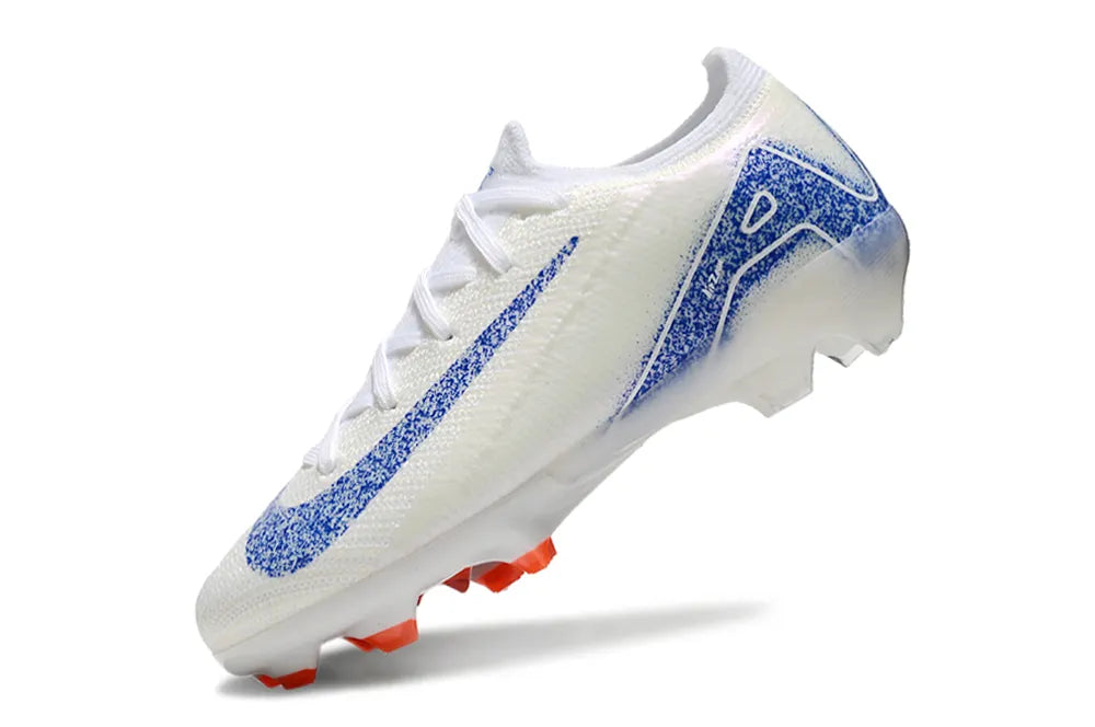 Nike Mercurial White/Blue Cleats - Hình 2