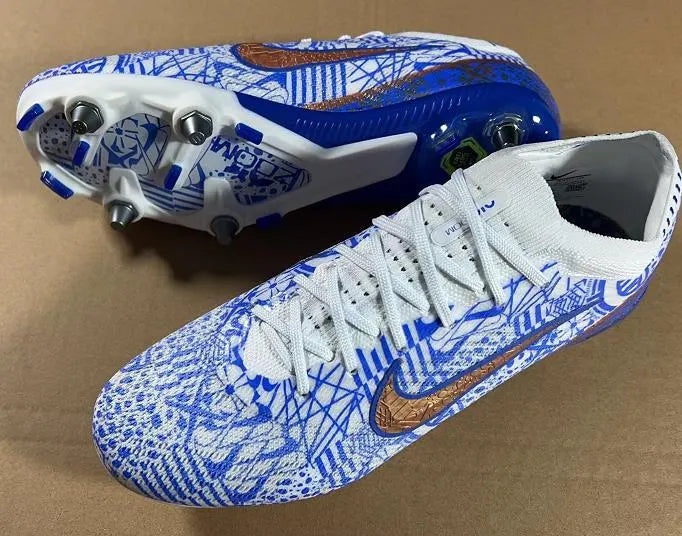 Nike Mercurial White Blue - Hình 8