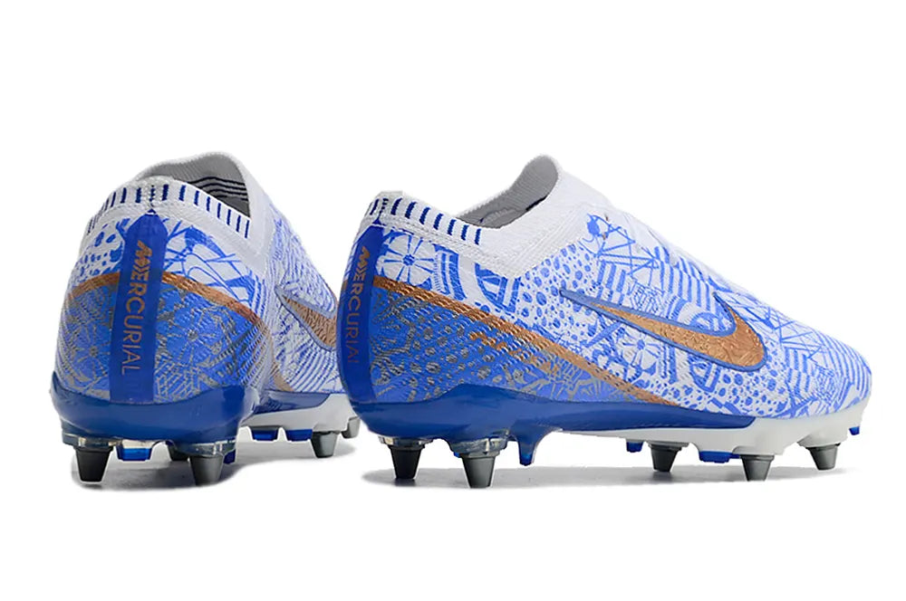 Nike Mercurial White Blue - Hình 4