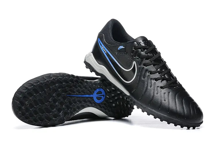 Nike Tiempo Black Blue Turf - Hình 3