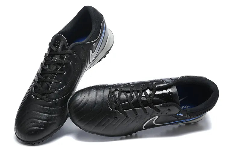 Nike Tiempo Black Blue Turf - Hình 4