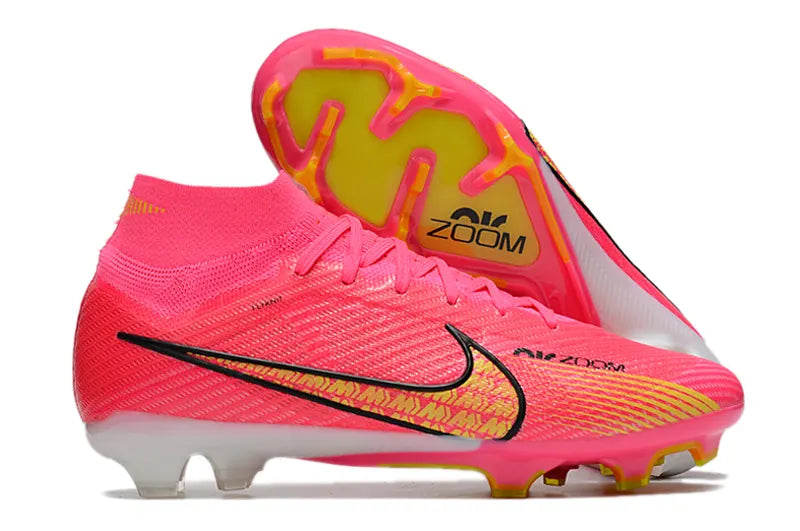 Nike Mercurial Pink Yellow - Hình 5