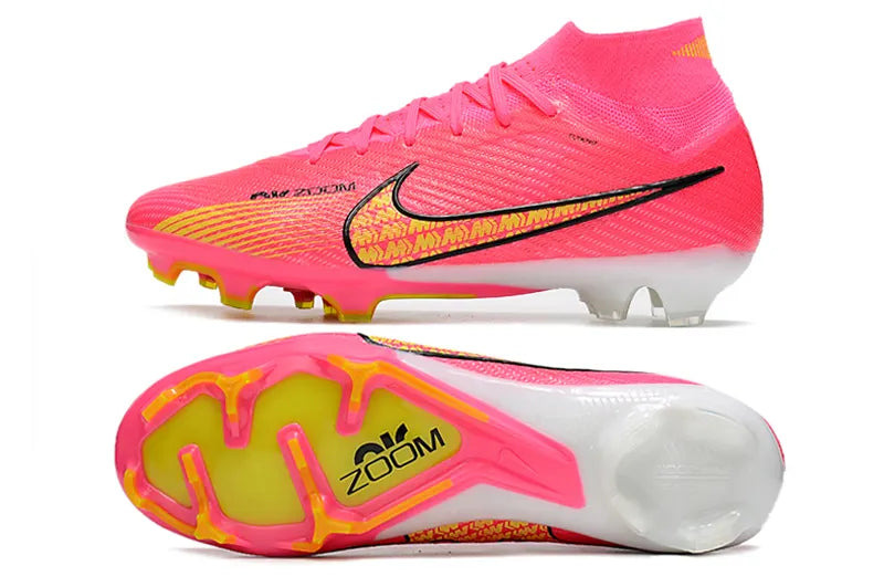 Nike Mercurial Pink Yellow - Hình 6