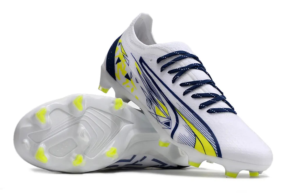 Puma Ultra+ White Soccer Cleats - Hình 3