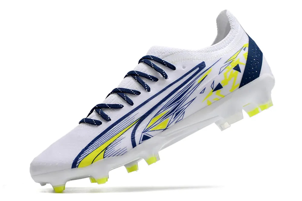 Puma Ultra+ White Soccer Cleats - Hình 2