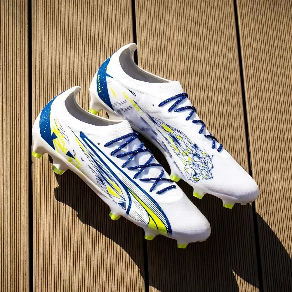 Puma Ultra+ White Soccer Cleats - Hình 8