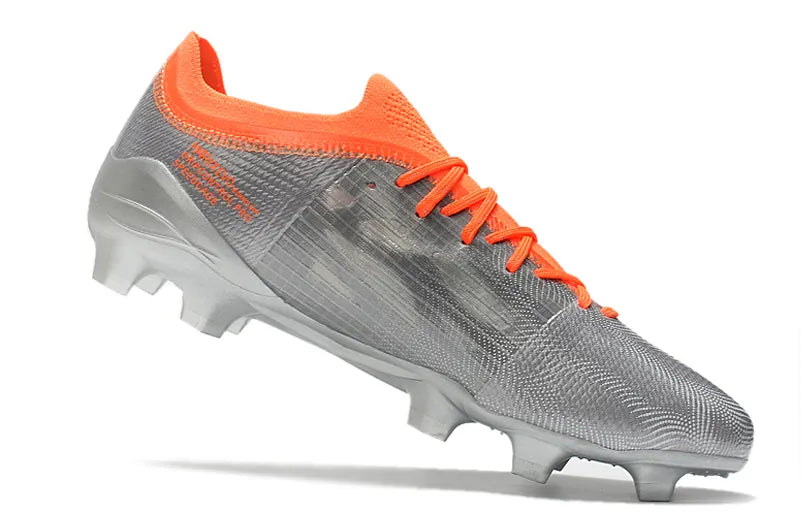 Adidas X Silver/Orange Cleats